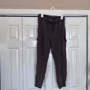 destroyed purple joggers from aerie 💐